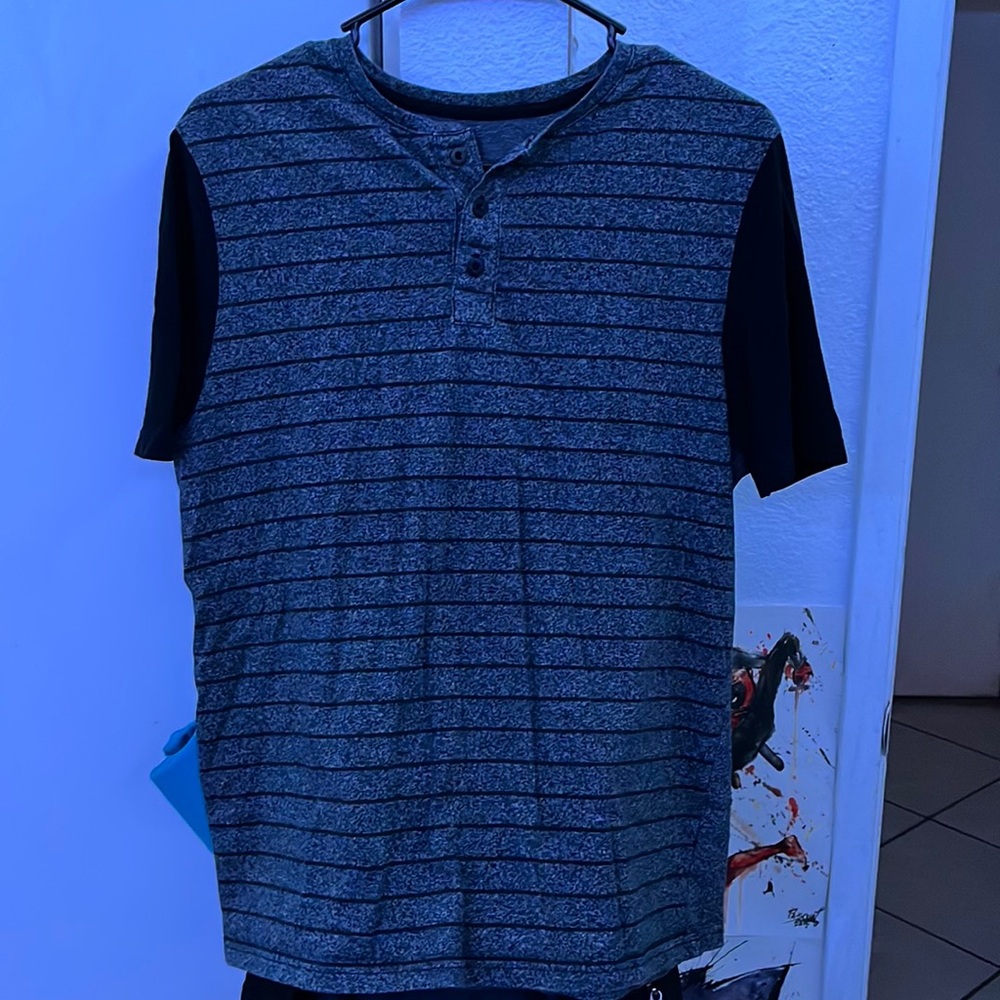 Half button up Tee